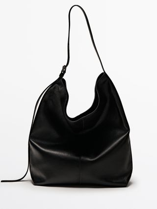 Long Nappa Leather Bag