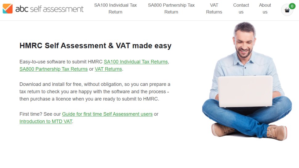 Website screenshot of ABC Self-Assessment (October, 2025)