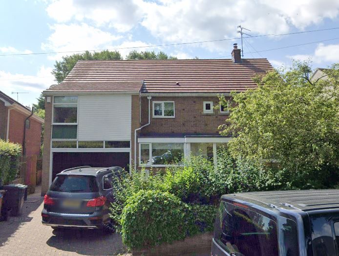 The exterior of a Sixties home in Newcastle