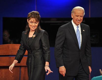 Sarah Palin and Joe Biden