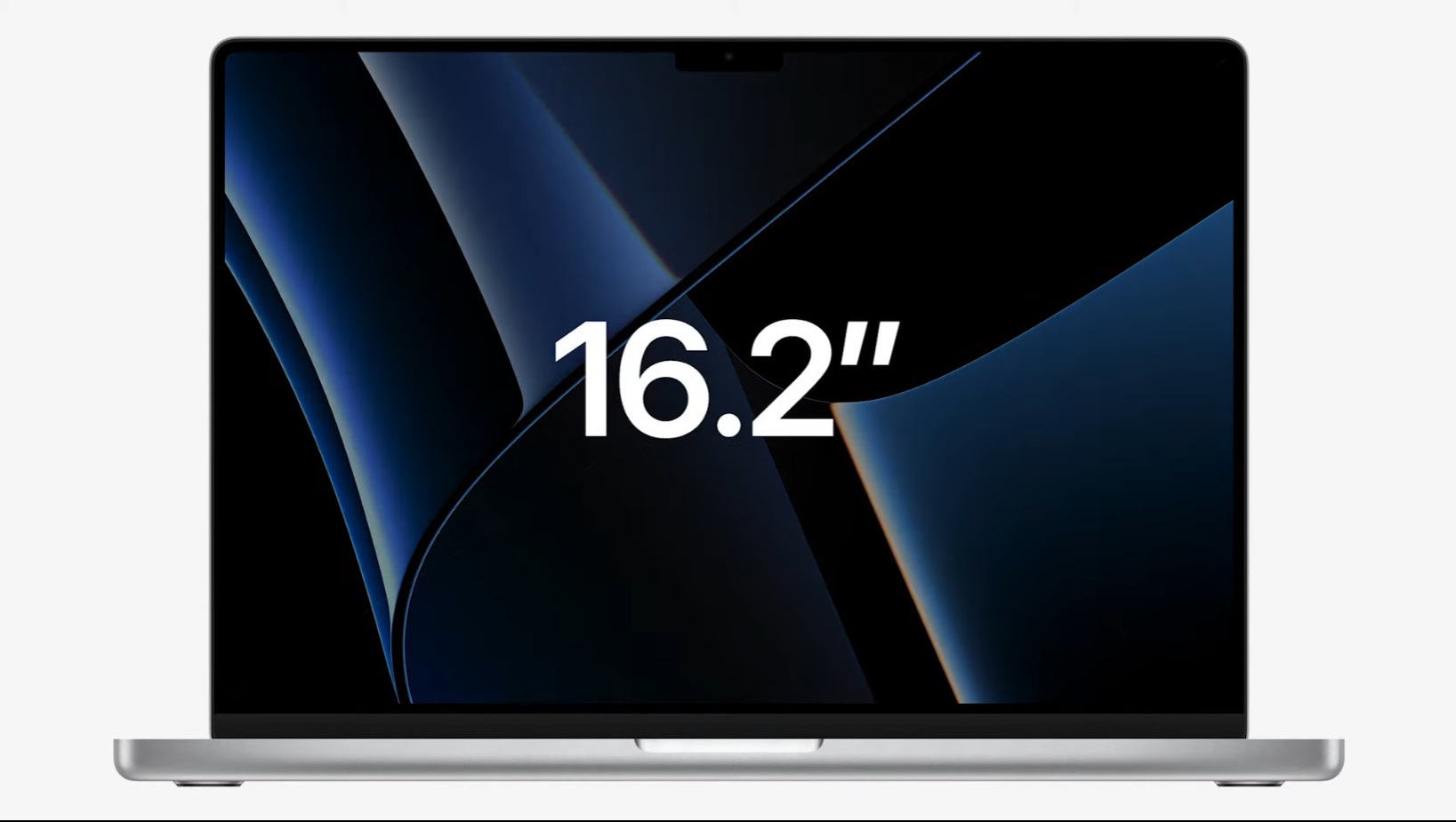 An image of the MacBook Pro 16-inch (2021) from the Apple Unleashed event