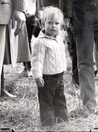 Zara Philips, Windsor, aged 2 in 1983