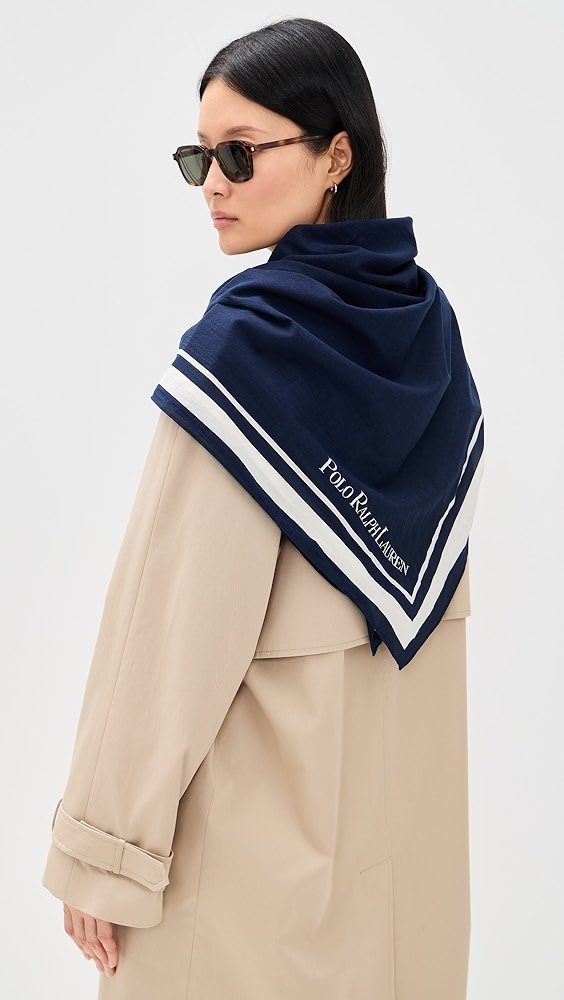 Polo Ralph Lauren Pony Square Scarf