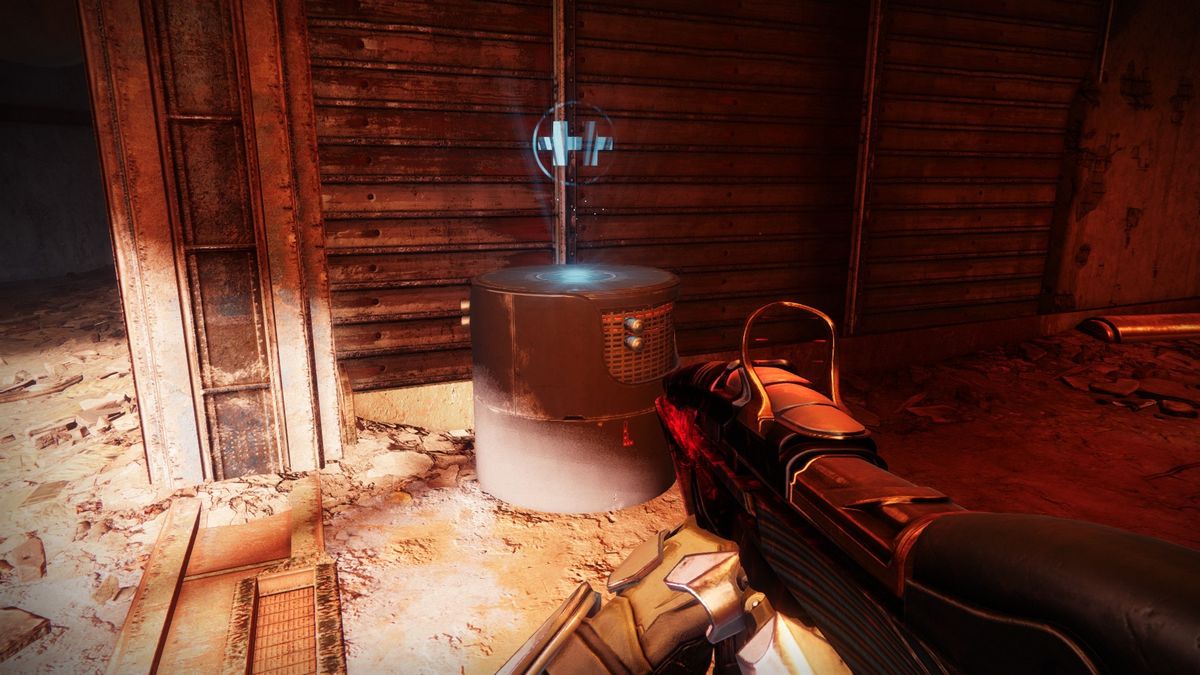 Destiny 2 Revision Zero catalyst - the cipher in the Exodus Garden lost sector