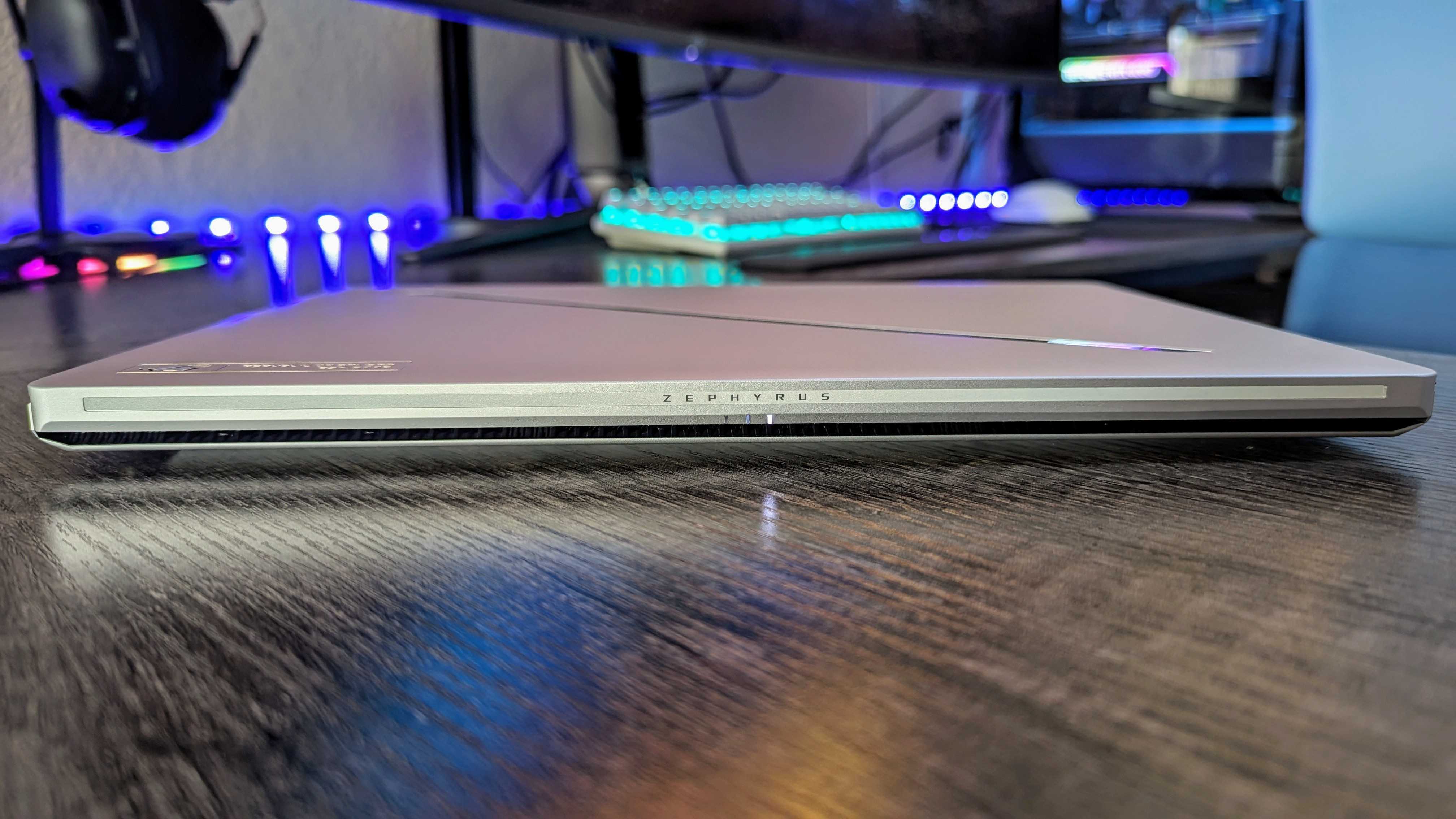 Image of the ASUS ROG Zephyrus G14 (2024) gaming laptop.