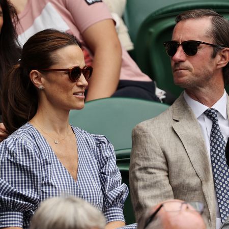 Pippa and James Matthews at Wimbledon