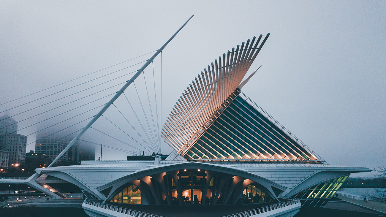 Famous buildings: Milwaukee Art Museum