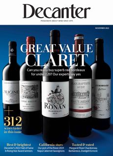 Decanter magazine November 2022