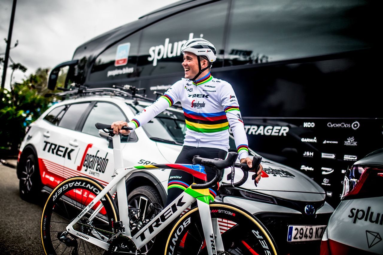 Mads Pedersen's World Champion Trek Madone