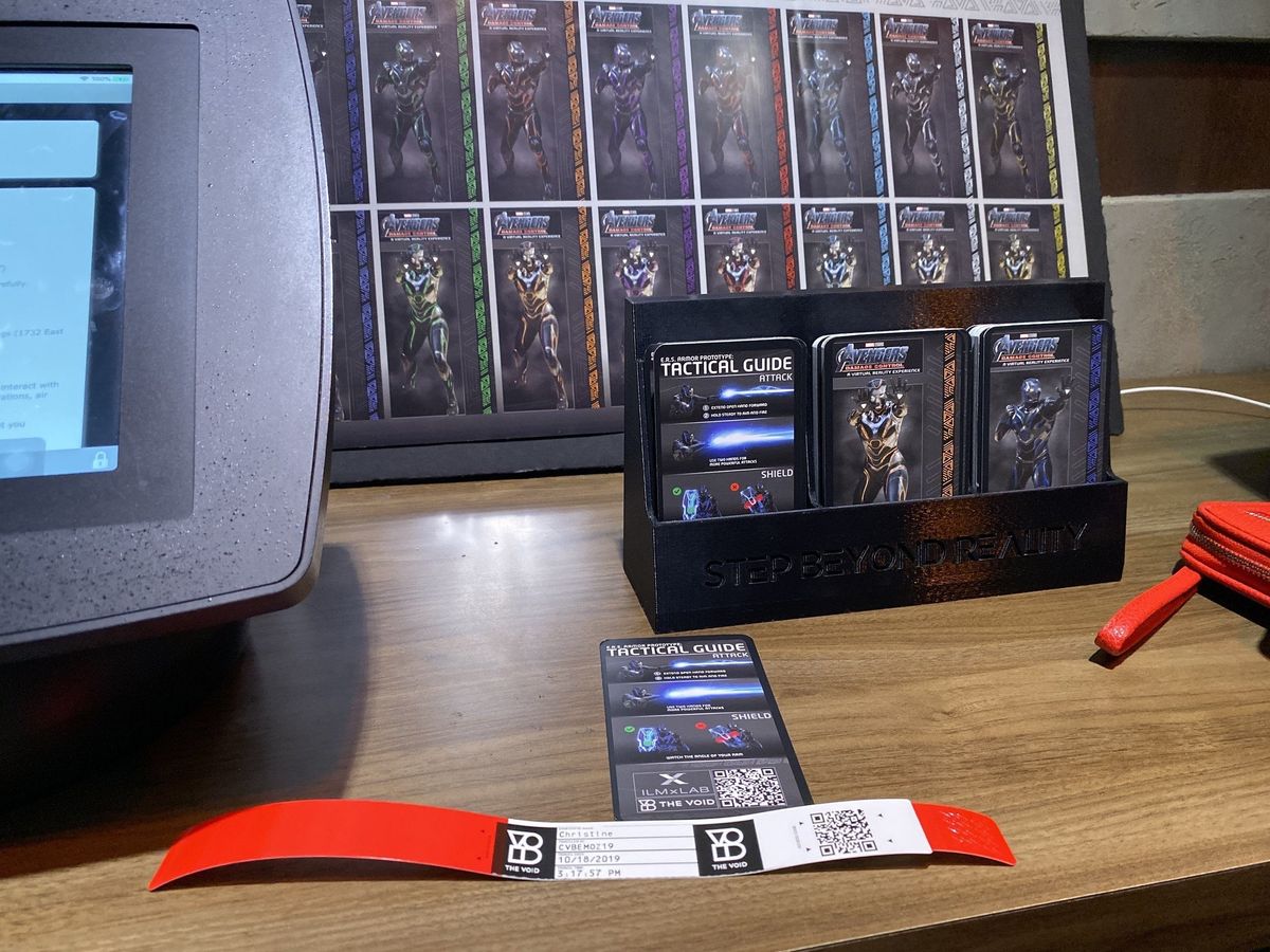 The Void Avengers: Damage Control suit colors and genders with Tactic Card