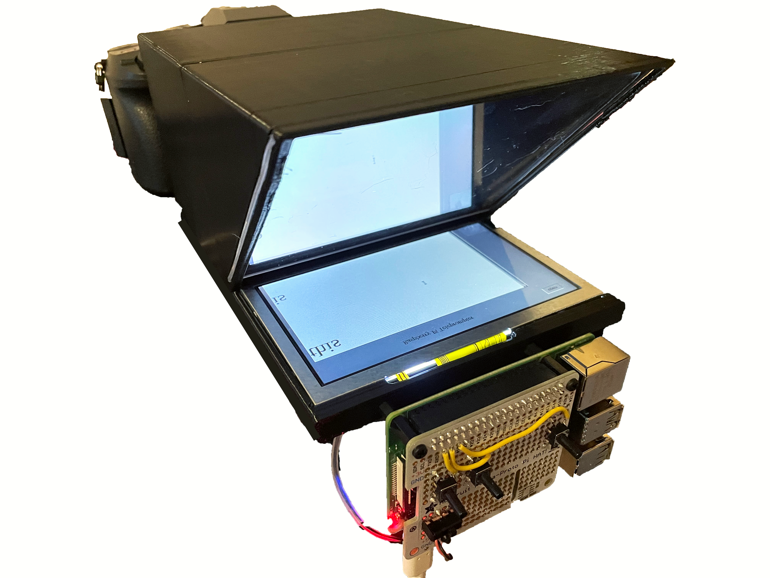How to Build a Raspberry Pi-Powered Teleprompter | Tom's Hardware