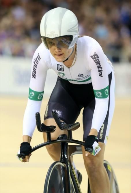 Aussie Ashlee Ankudinoff lost out on the gold medal by 3/10 of a second in the omnium 500m time trial