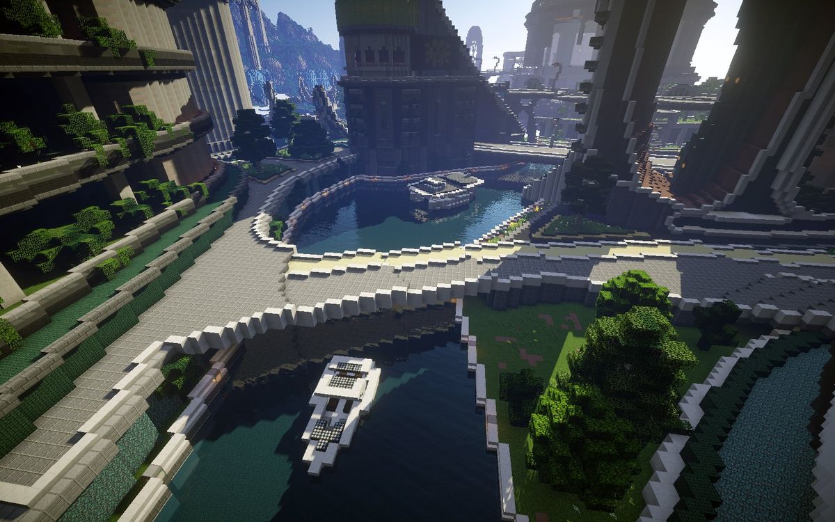 Minecraft BlockWorks Climate Hope City