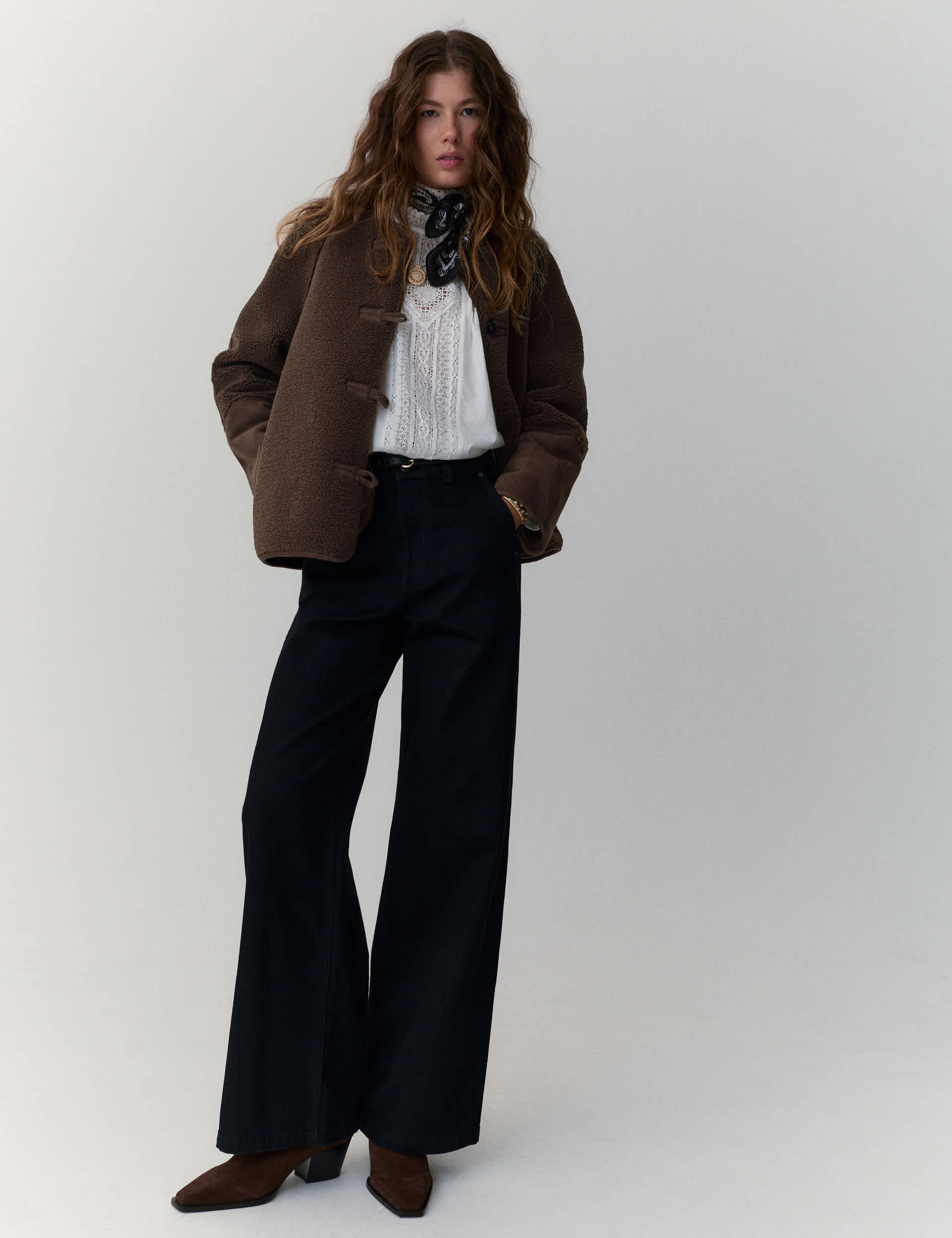 Faux Shearling Reversible Jacket