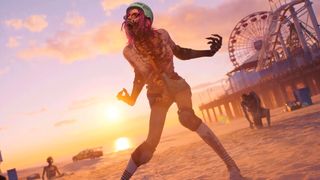 Most anticipated games 2023; a zombie woman on a beach