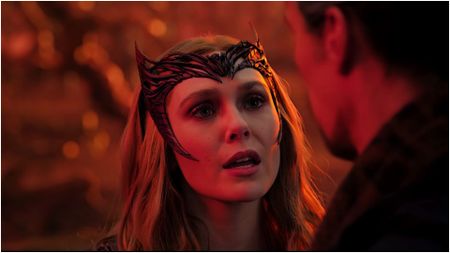 Elizabeth Olsen as Wanda in Doctor Strange 2