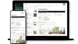 Best note-taking apps: Screengrab of Evernote