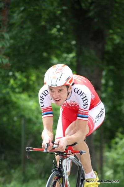 Rein Taaramae was quickest of the men, with a blistering ride.
