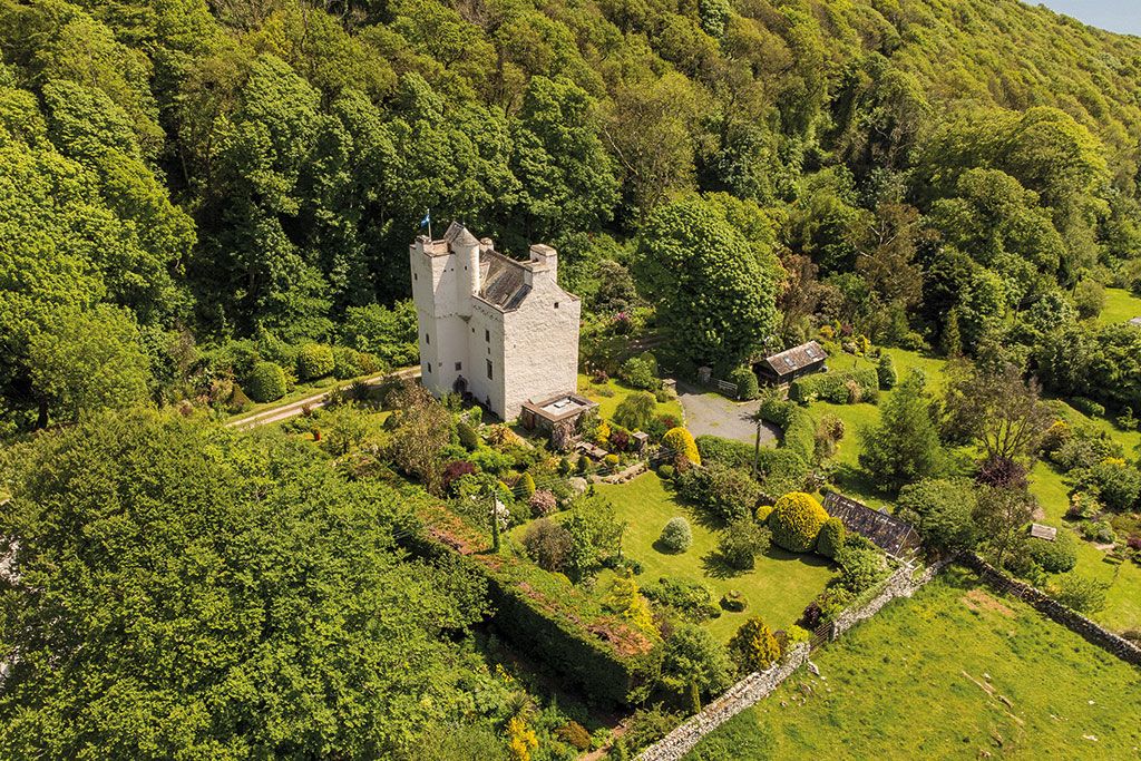 Houses for sale with walled gardens: Barholm Castle, Gatehouse of Fleet, Castle Douglas