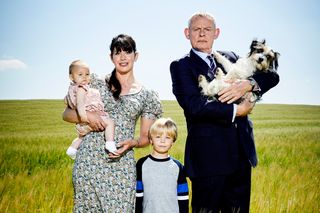 First look at Doc Martin Season 10, with Martin, Louise and the kids.