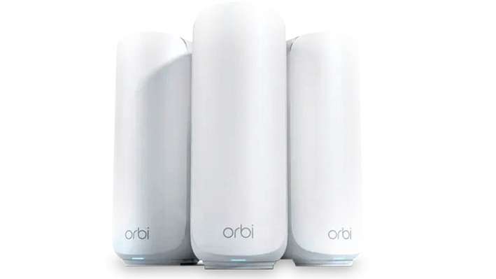 Win 1 of 2 NETGEAR Orbi 373 mesh Wi-Fi 7 routers