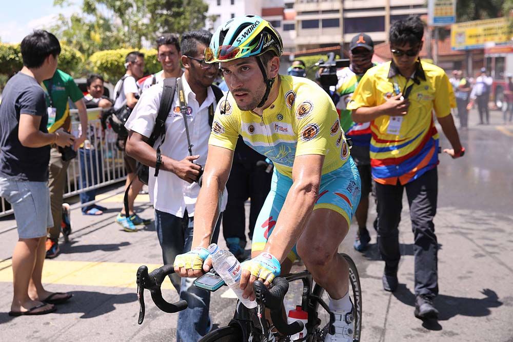 Guardini didn't win in the leader's jersey