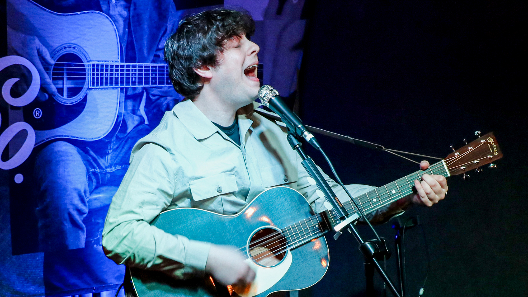 Jake Bugg performs at the launch party for Martin's revamped 16 Series line, September 15, 2026