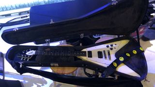 Keanu Reeves' Gibson Flying V, as seen in Bill & Ted Face the Music