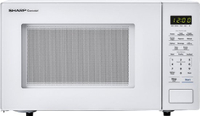 Sharp - Carousel 1.1 Cu. Ft. Mid-Size Microwave White: was $119 now $89 @ Best Buy