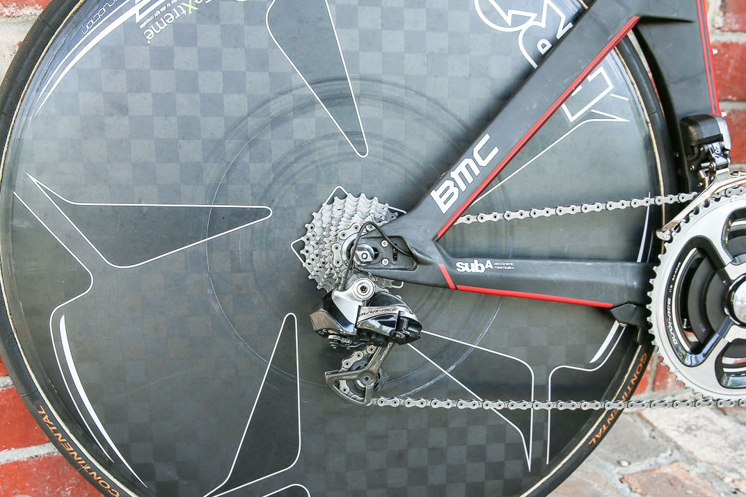 A full disc wheel for Porte