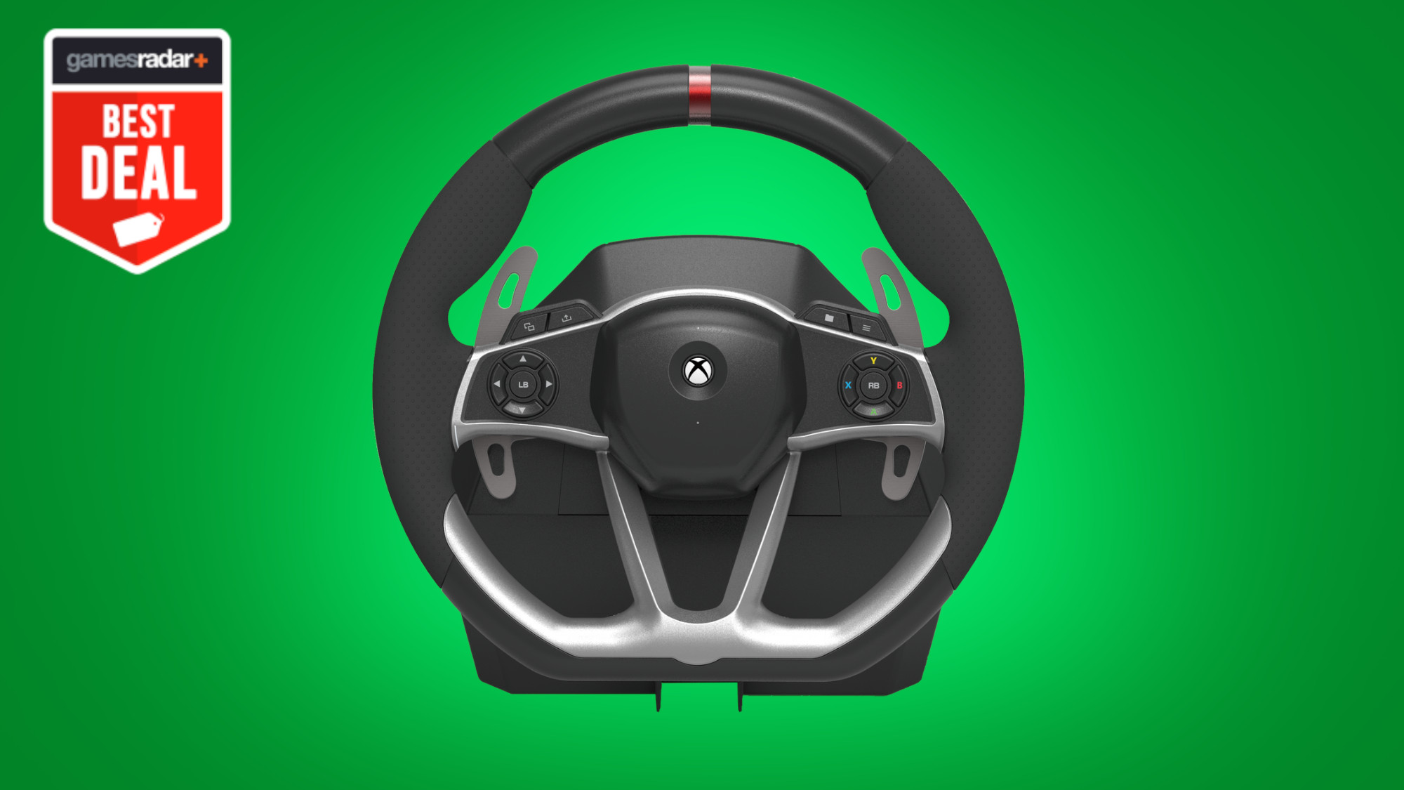 Grab this force feedback Xbox steering wheel for a record low