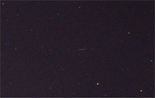 Pete Glastonbury of Devizes, Wiltshire, UK, got this image of a Draconid meteor on Octopber 8, 2011.
