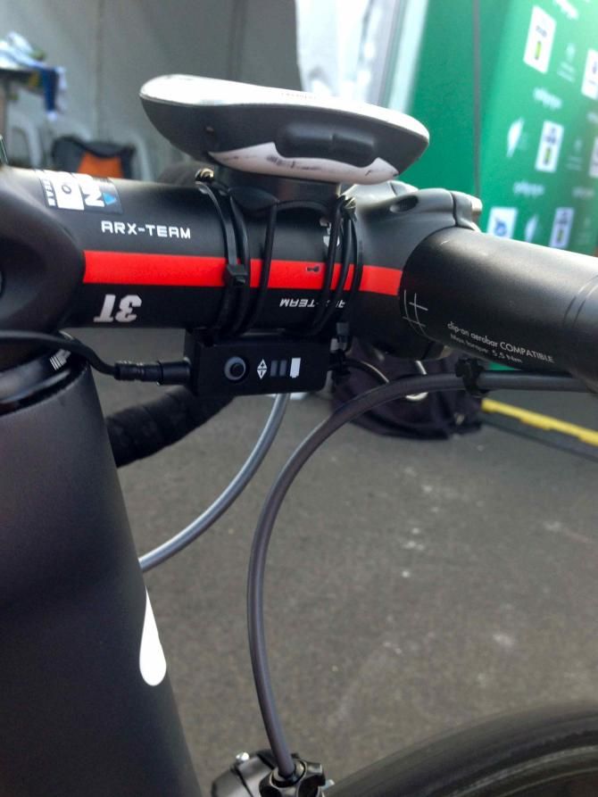 A neat way to keep the front-end of the bike looking good