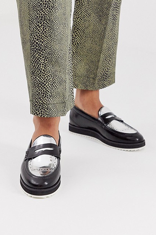 House of Hounds Bowie Metallic Loafers 