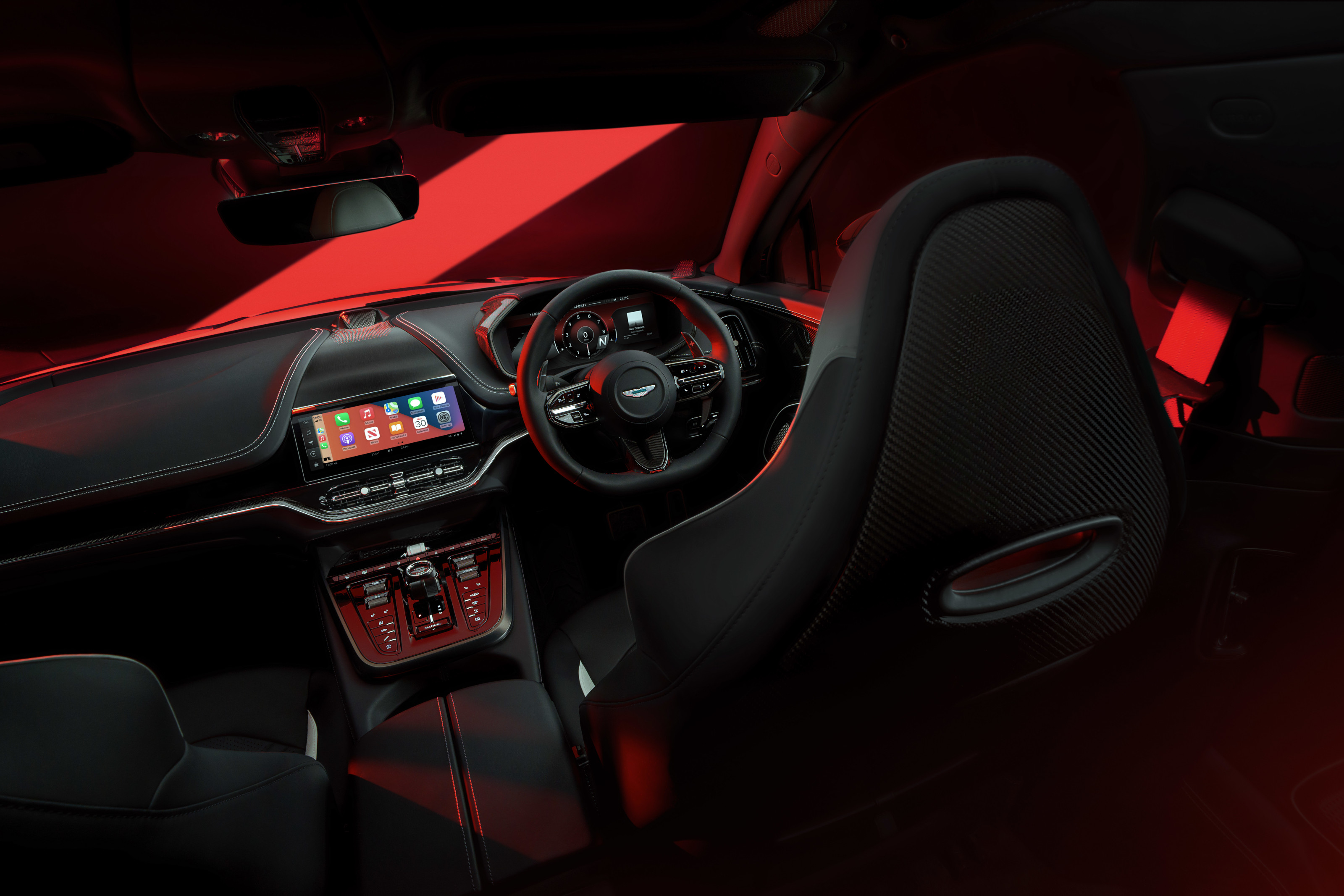 Aston Martin DBX S dashboard