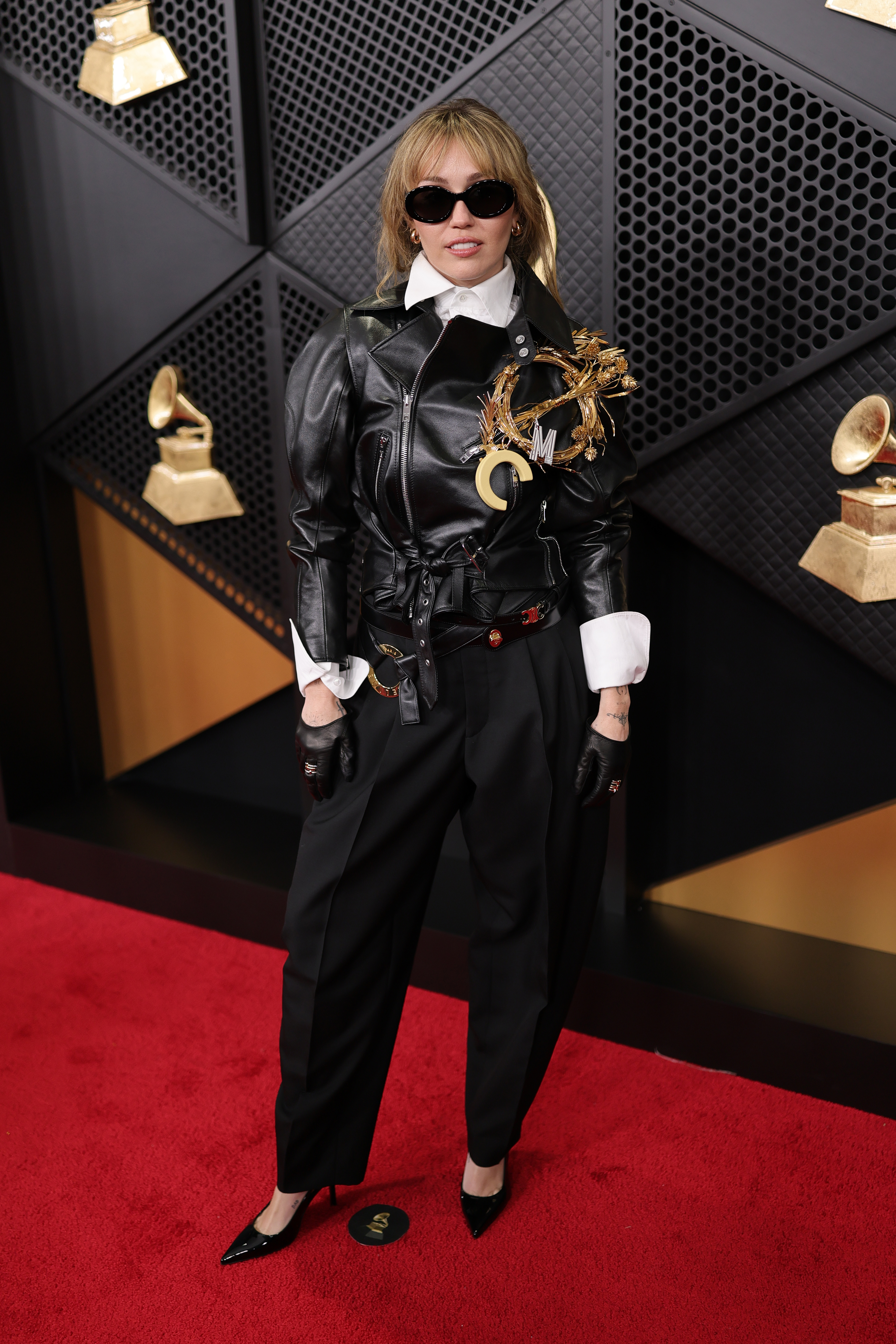 Miley Cyrus 2026 Grammys shot by Neilson Barnard/Getty Images for The Recording Academy.