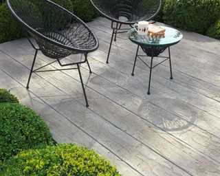 composite decking in Weathered Oak Driftwood from Millboard