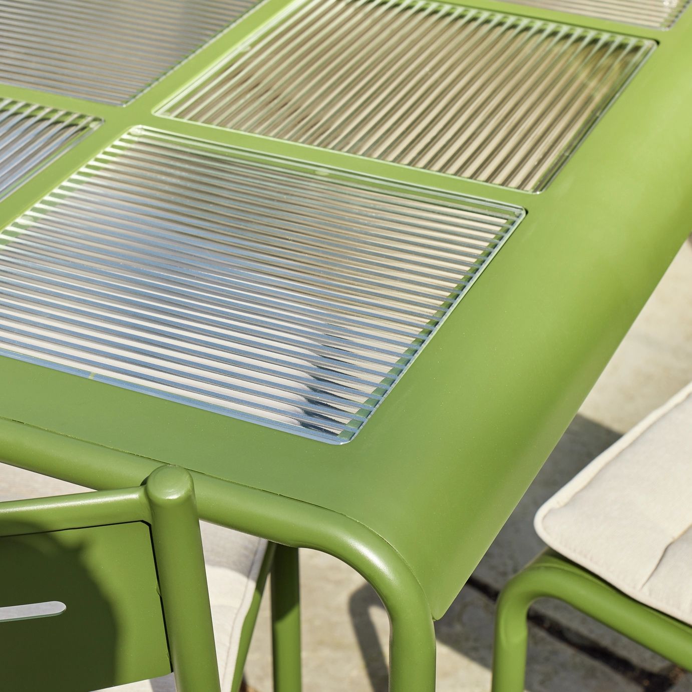 Habitat's Good Garden Furniture Always Sells Out, so This London-Cool Green Dining Table Will Be Gone, Fast — And It's Got £100 Off Right Now