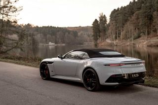 Aston Martin DBS Superleggera reverse exterior