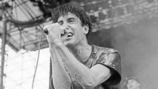 Nine Inch Nails’ Trent Reznor onstage in 1991