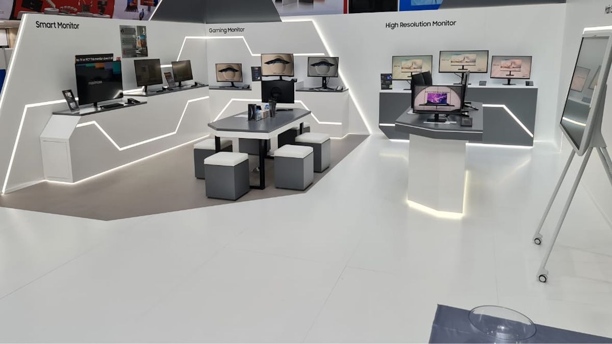 Computer Systems shows off entire Samsung Monitor range in Dubai TechRadar