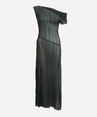 Alice Sheer Asymmetric Dress