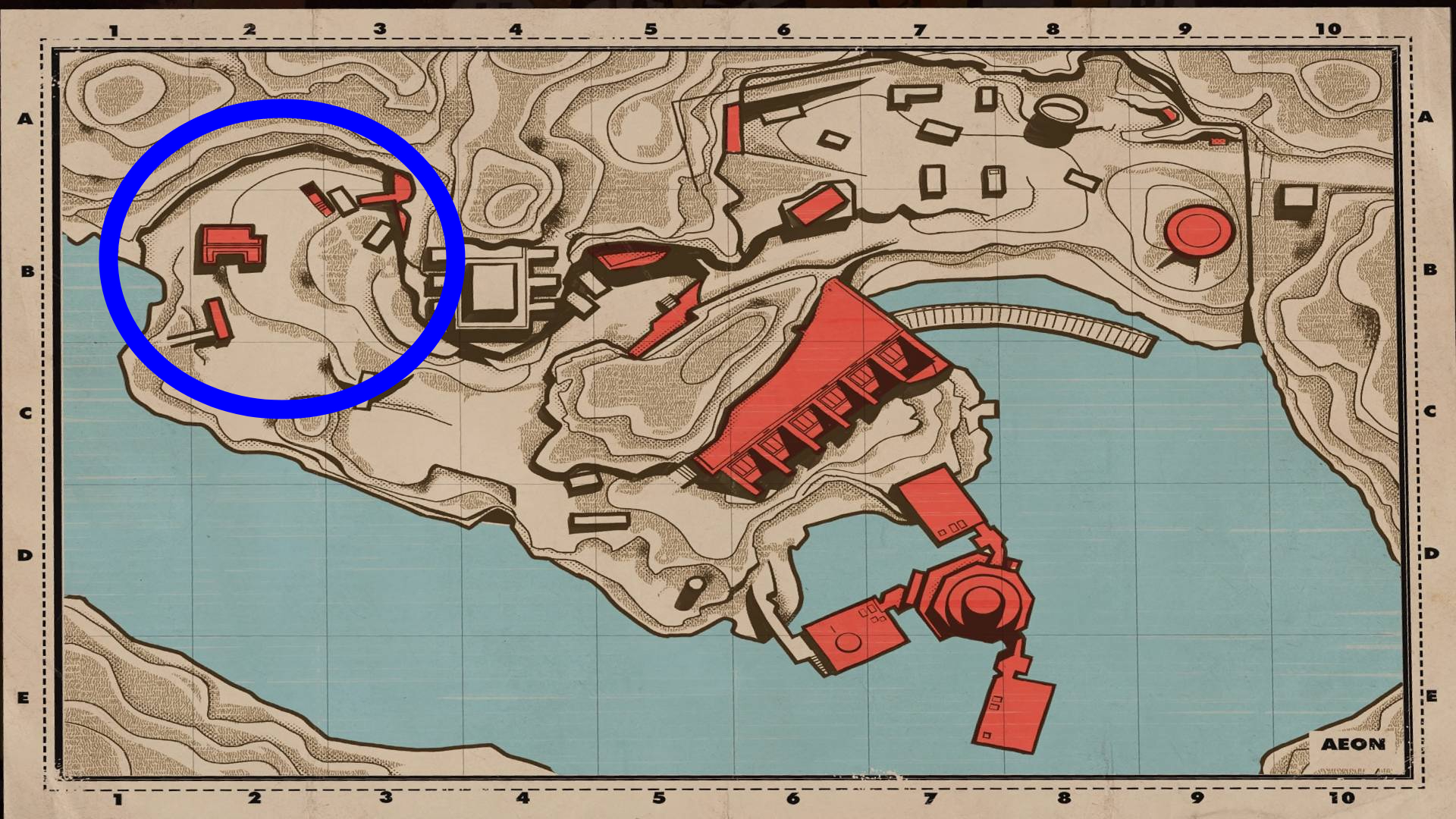 Deathloop visionary egor location map