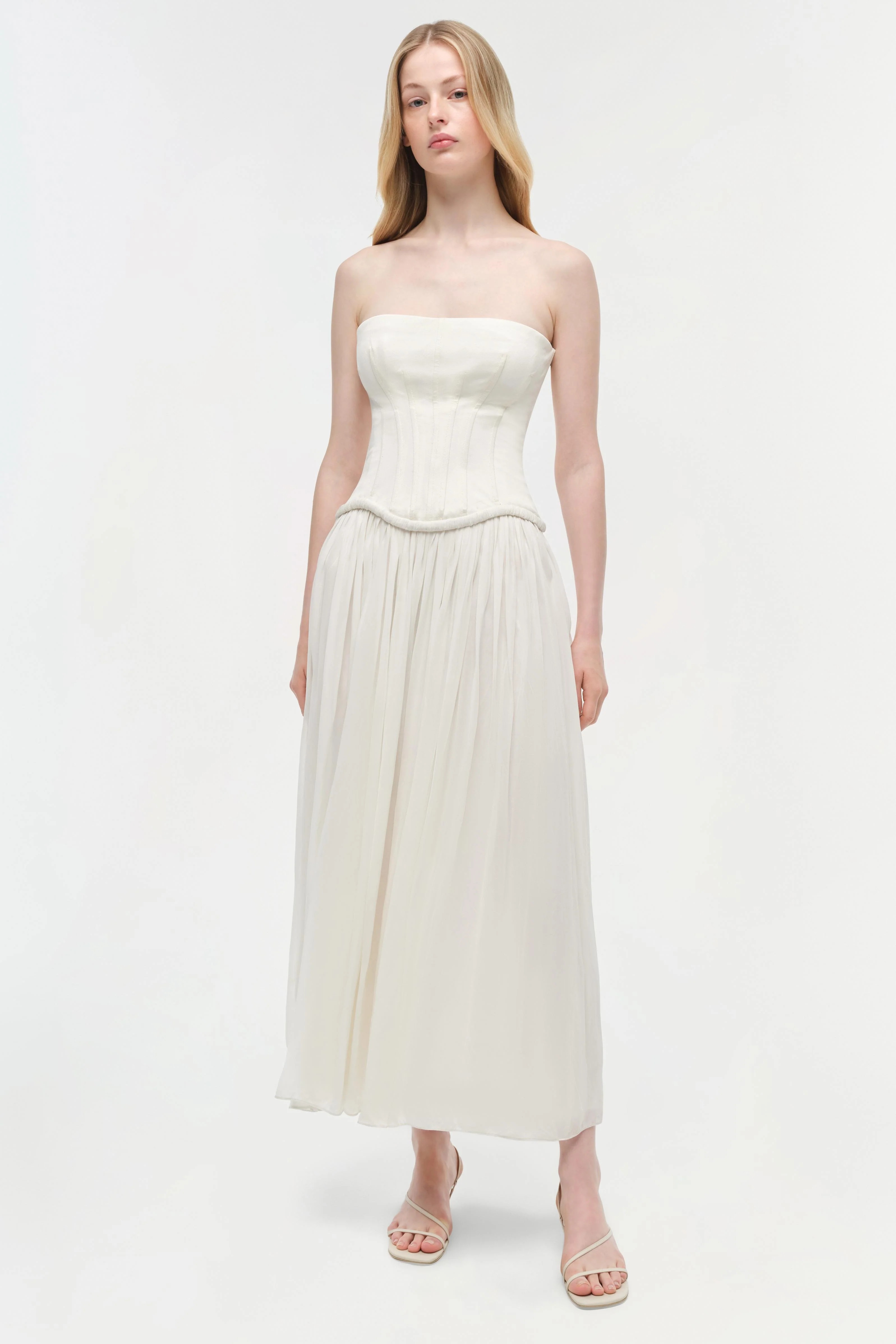 Simkhai, Adalis Strapless Jersey Dress