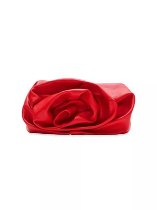 Burberry, Leather Rose Clutch