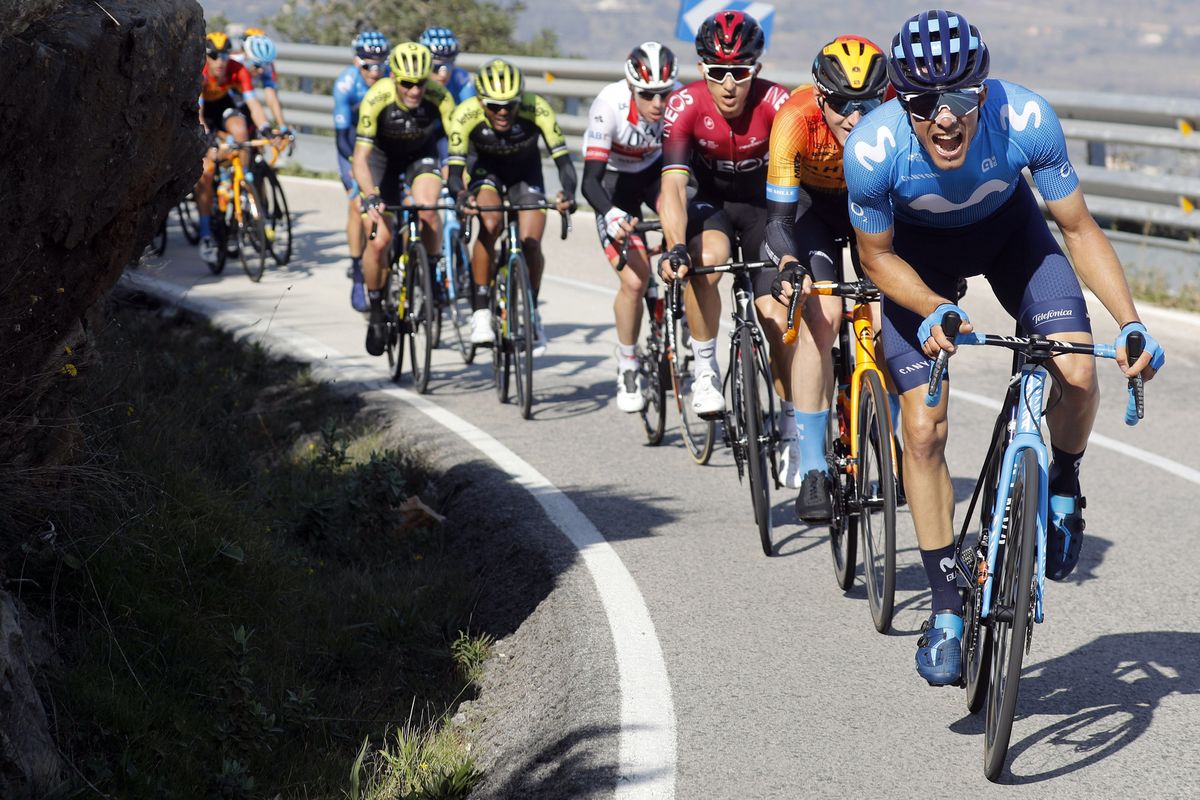 Movistar rode for Valverde
