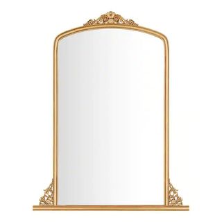 Golden frame mirror from The Home Depot