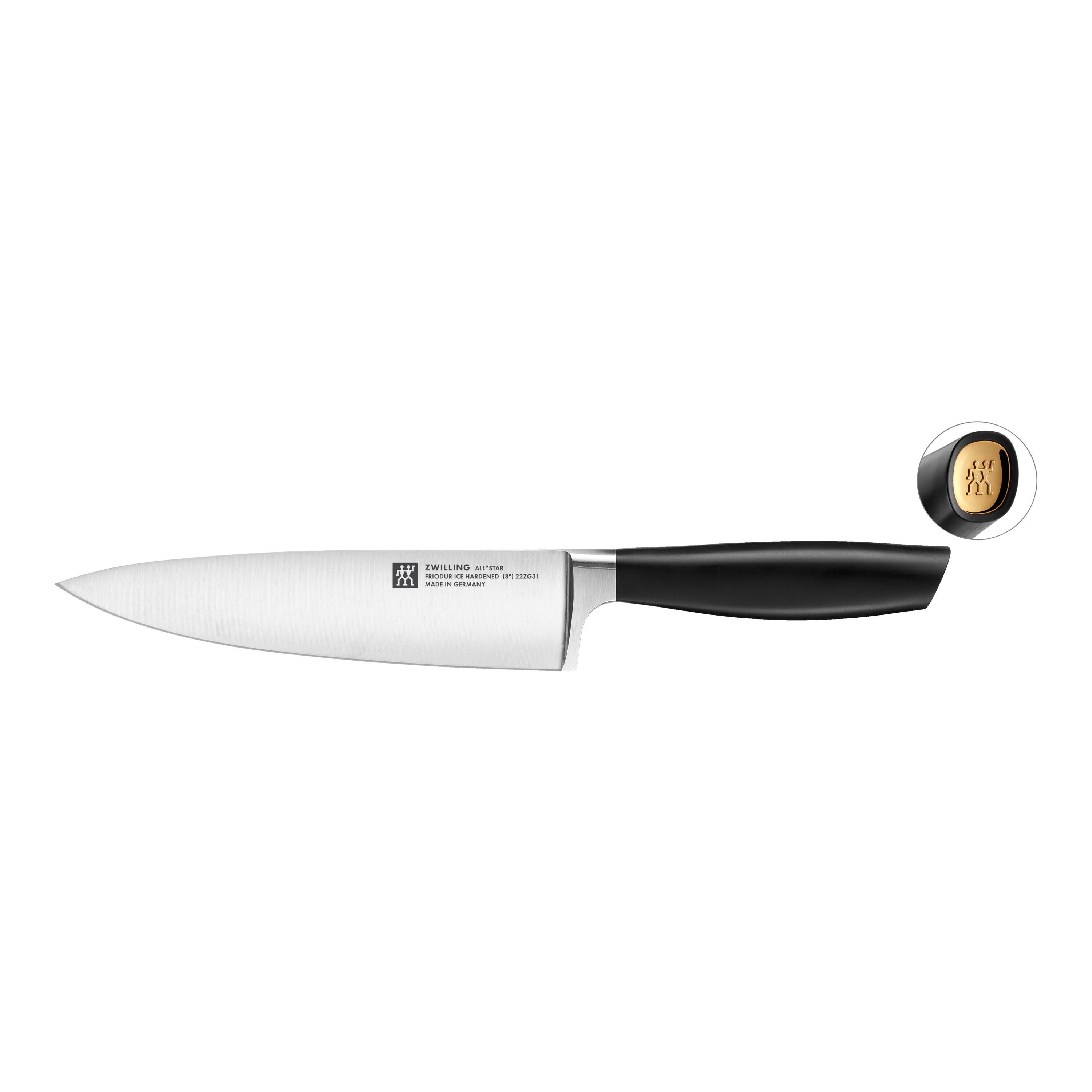 Zwilling All * Star 8-Inch, Chef&#039;s Knife, Gold