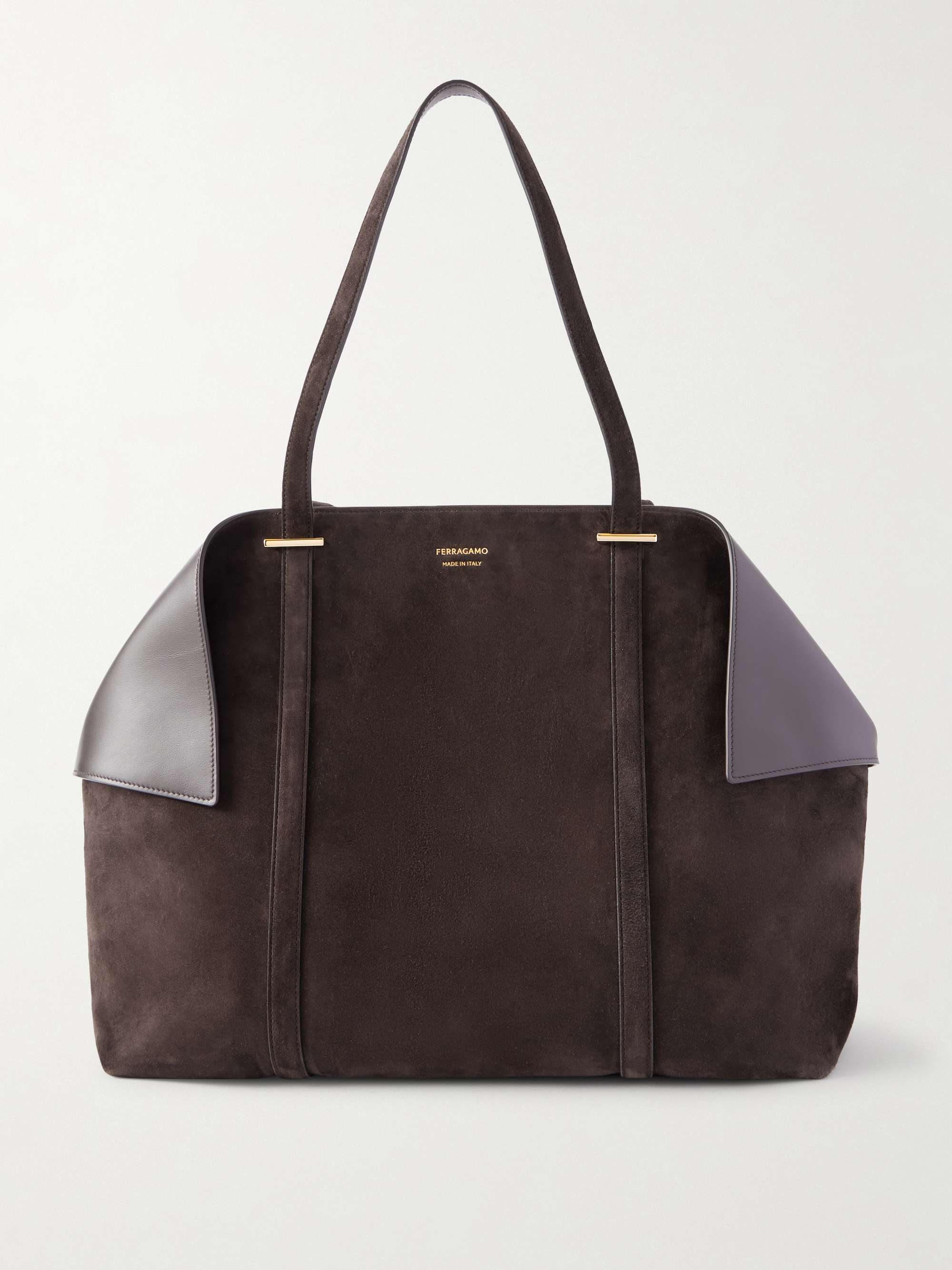Scarf Suede Tote