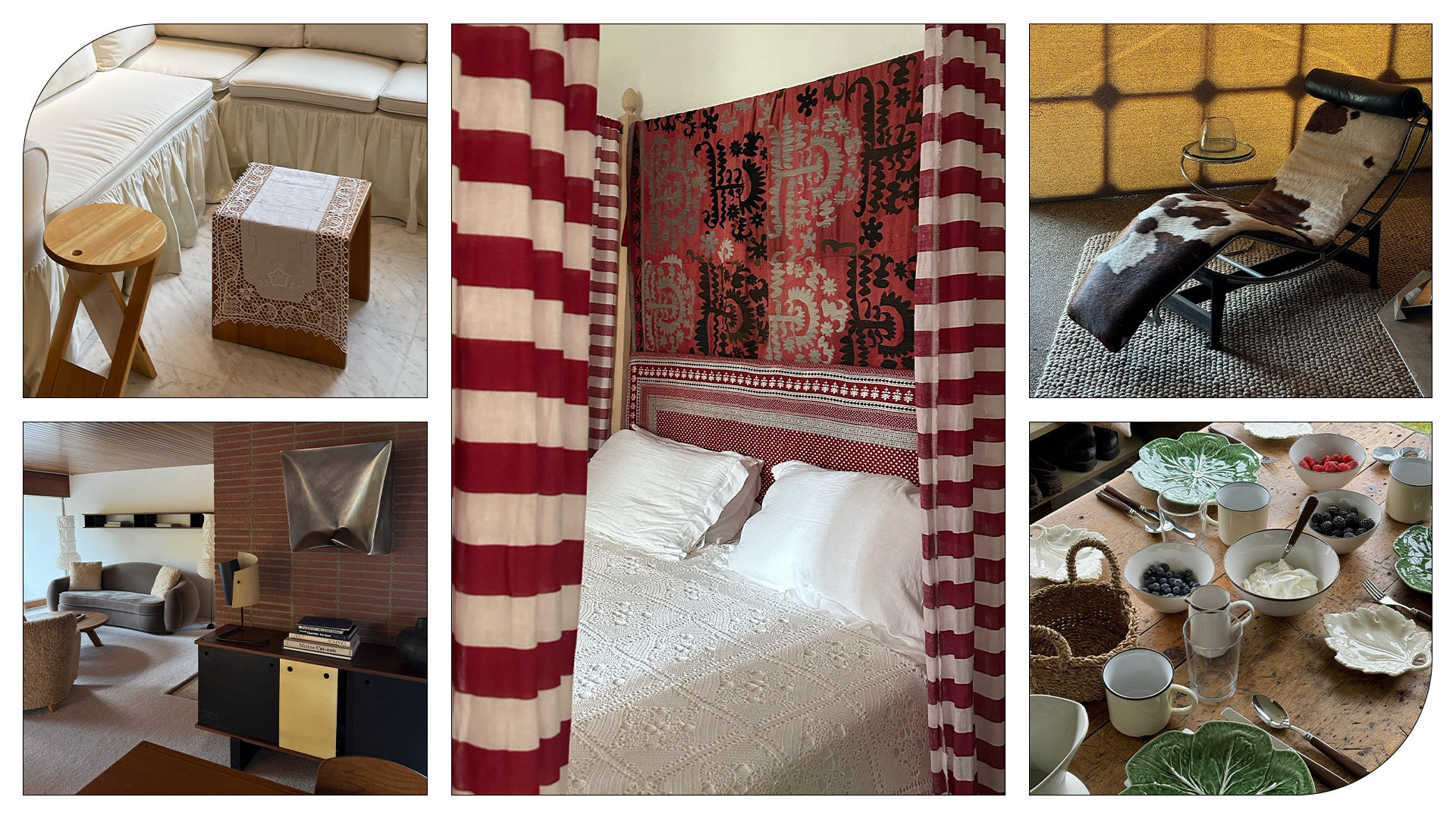 home decor trends for 2025 a collage.